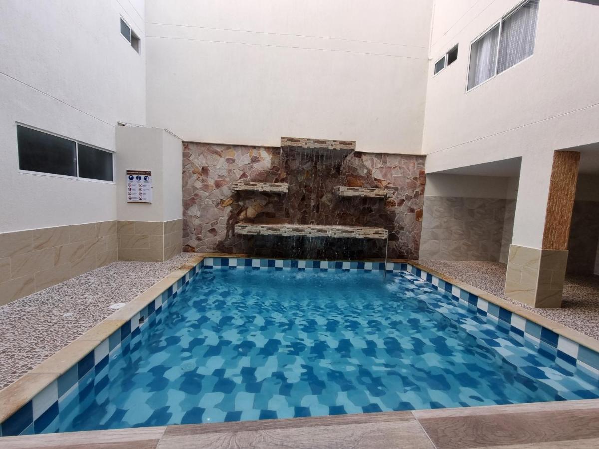 Hotel Antonella Plaza Pinchote Bagian luar foto